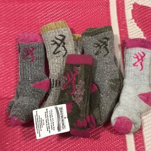 Browning Acrylic/Merino wool socks - Sz 6-9